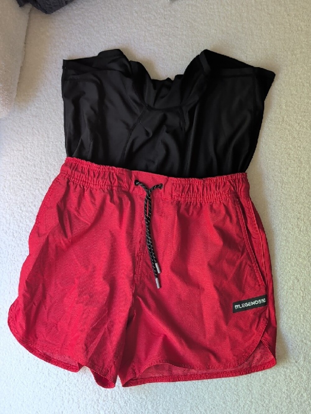 Legends Luka 5" Lined Shorts - Red - Medium - Picture 6 of 6